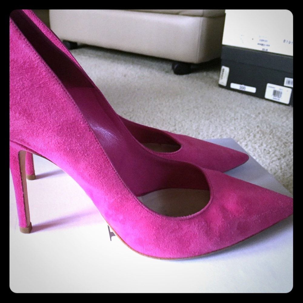 DIOR Cherie Escarpin rose suede pumps, size 40